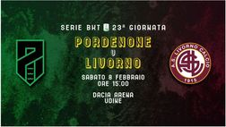 Pordenone-Livorno, attiva la prevendita