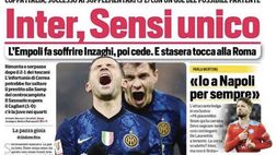 Prima Pagina, Corriere dello Sport: “Inter, Sensi unico. Il calcio secondo Gravina”