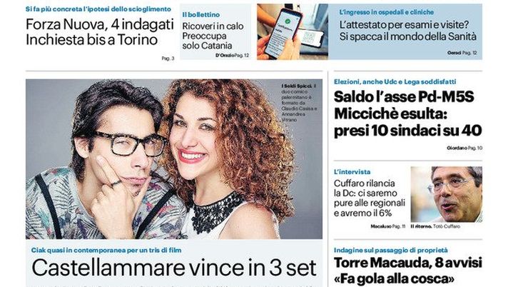 Prima Pagina, Giornale di Sicilia: “Green Pass, resta la linea dura” - immagine 1