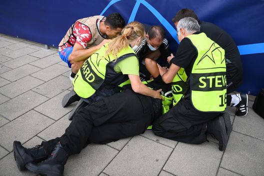 Cristiano Ronaldo steward (getty images) Cristiano Ronaldo steward (getty images)