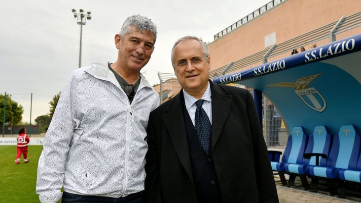 Amarildo e Claudio Lotito