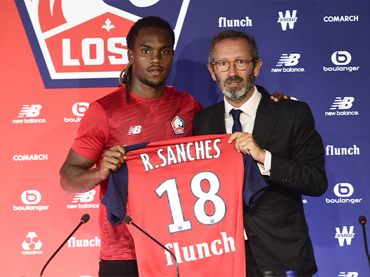 foto sito ufficiale Lille Renato Sanches Lille