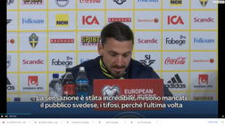 VIDEO Svezia, le emozioni Mondiali di Ibrahimovic: “Fiero e orgoglioso, tornare in Nazionale è stato fantastico”