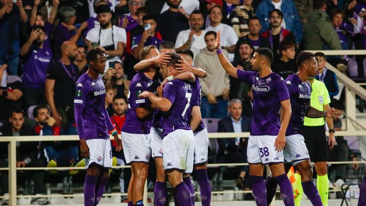GERMOGLI PH: 27 OTTOBRE 2022 FIRENZE STADIO ARTEMIO FRANCHI CONFERENCE LEAGUE FIORENTINA VS ISTANBUL BASAKSEHIR NELLA FOTO ESULTANZA GOL JOVIC Fiorentina, al Picco per sfatare un tabù: Italiano gioca le sue carte - immagine 1