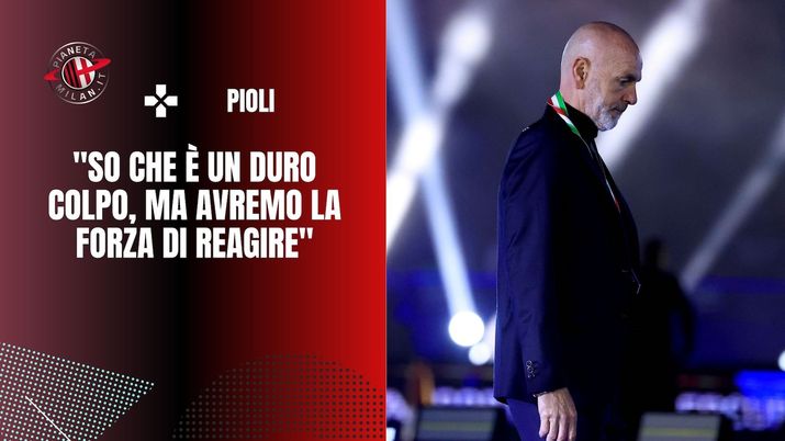 intervista Pioli AC Milan derby Milan-Inter 0-3 Supercoppa Italiana