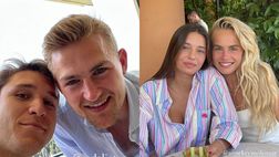 De Ligt si rilassa in vacanza con Chiesa in attesa di conoscere il suo futuro (addio Juve?)