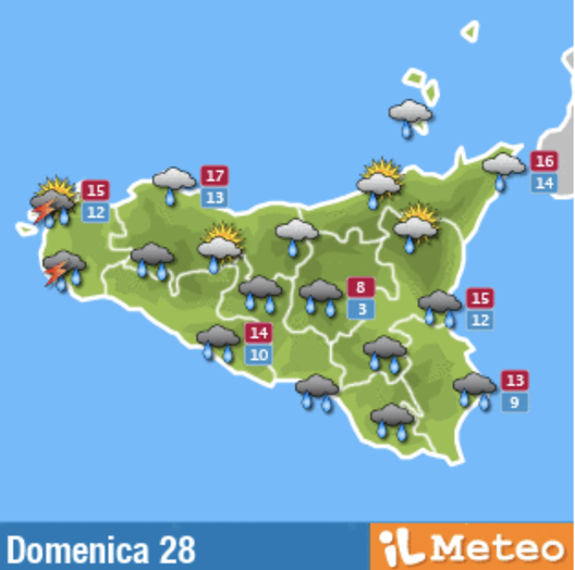 Meteo, Palermo: sereno e poco nuvoloso, le previsioni di domenica 28 novembre Meteo, Palermo: sereno e poco nuvoloso, le previsioni di domenica 28 novembre