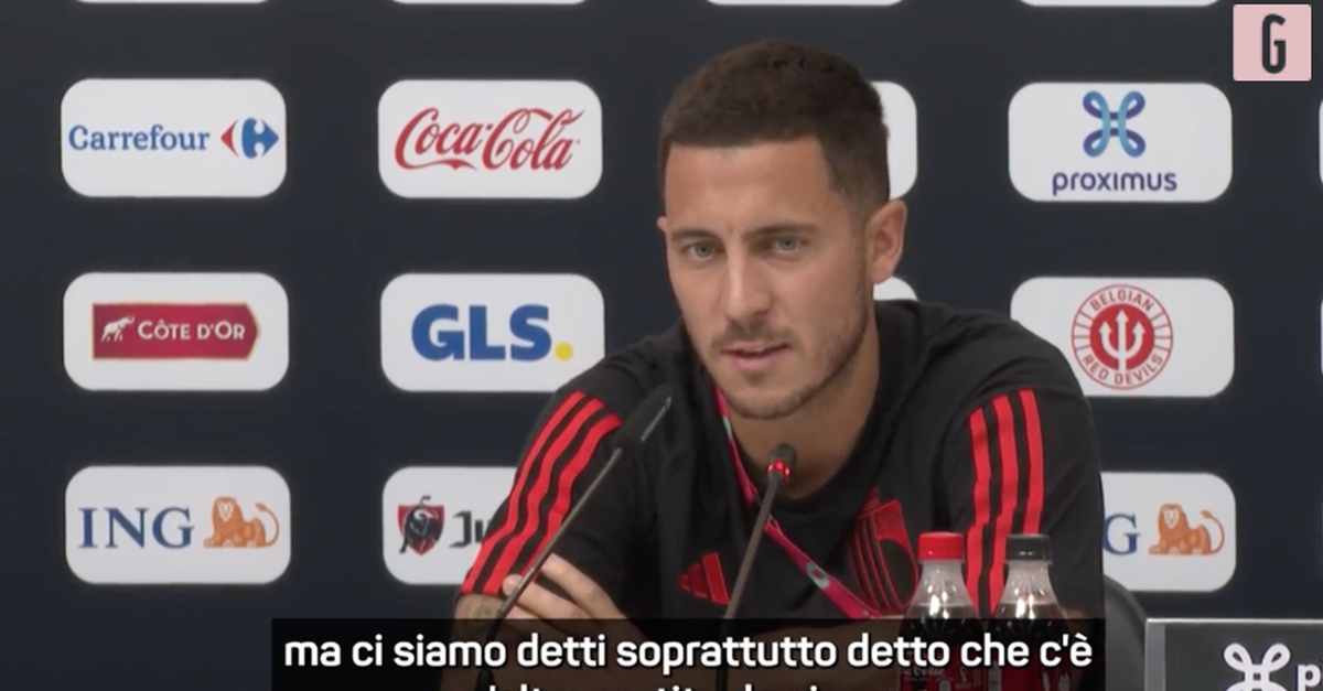 Mondiali, brutto clima nel Belgio? Ne parla Hazard | VIDEO Mondiali, brutto clima nel Belgio? Ne parla Hazard | VIDEO