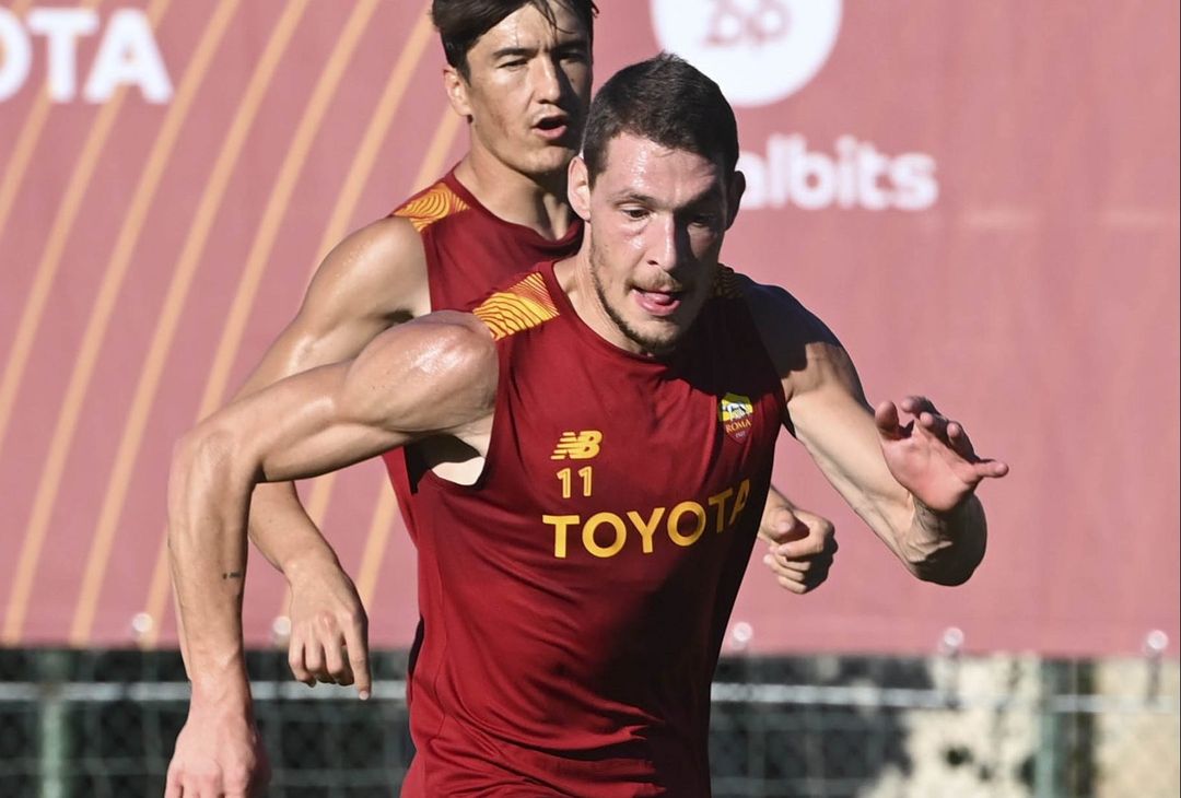 Trigoria, palestra per chi ha giocato ieri. Karsdorp in campo – FOTO GALLERY - immagine 28