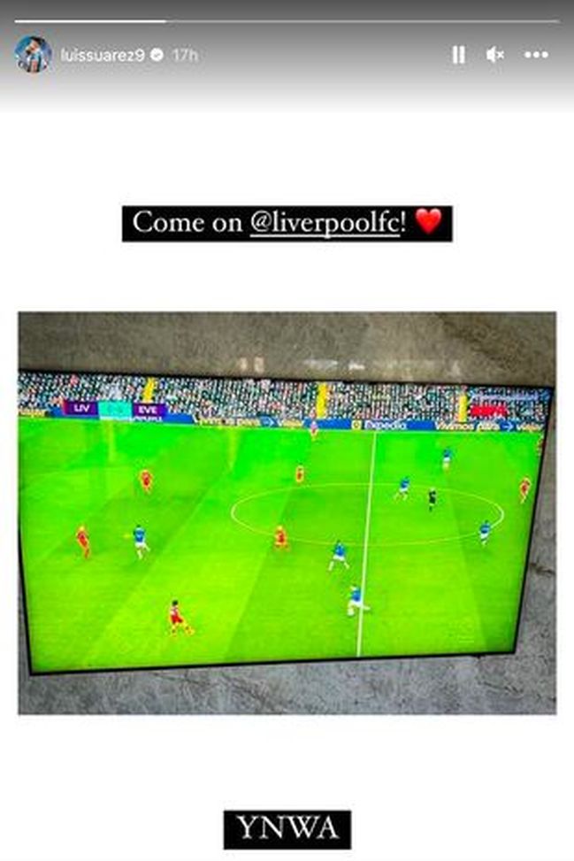 Luis Suarez non dimentica: tifa Liverpool nel derby e Van Dijk approva…- immagine 2