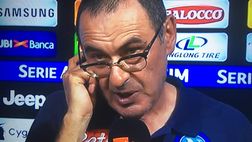 Sarri: “Dito medio? Ho mandato a f…..o gente che ci ha sputato addosso. La Juve…”