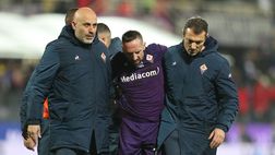 Fiorentina, Ribery: i tempi di recupero dall’infortunio si allungano