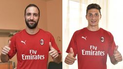 Ufficiale, Higuain e Caldara al Milan