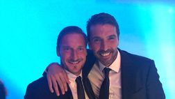 Totti a Buffon: “Gli regalo la macchina del tempo, voglio un passaggio a bordo”