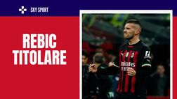 Cremonese-Milan, novità di formazione: gioca Rebic al posto di Leao