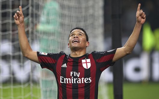 Carlos Bacca, centravanti del Milan, in rete nel derby contro l'Inter (credits: GETTY Images) Carlos Bacca, centravanti del Milan, in rete nel derby contro l'Inter (credits: GETTY Images)