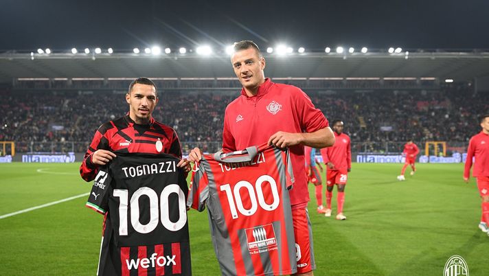 Bennacer Ciofani Cremonese-Milan Serie A 2022-2023 Tognazzi