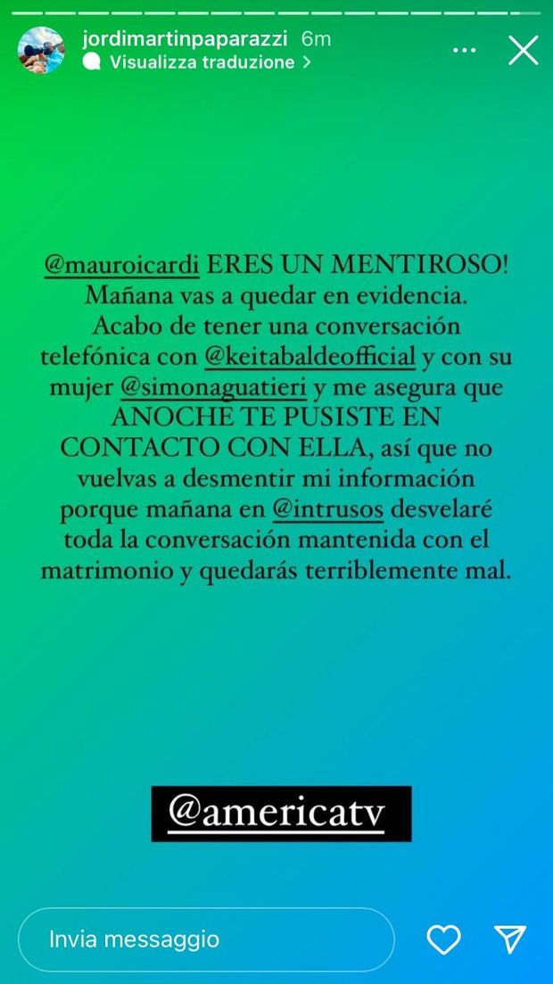 Intrusos lancia una bomba: “Wanda Nara ha tradito Icardi con un ex compagno dell’Inter”- immagine 4