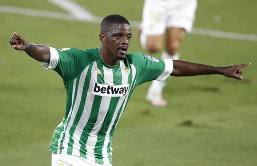 Williamo Carvalho, centrocampista del Betis Siviglia Williamo Carvalho, centrocampista del Betis Siviglia
