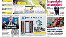 Prima Pagina, Corriere dello Sport: “Ibra è tornato, Milan di rigore. Inter-Juve, pronti via”