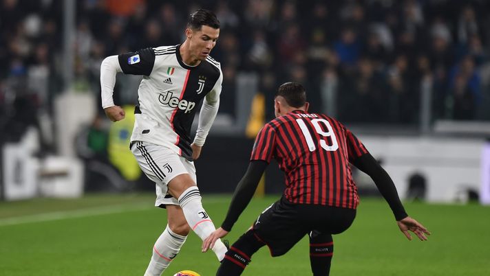Juventus-Milan: Cristiano Ronaldo contro Theo Hernández (credits: GETTY Images) Juventus-Milan: Cristiano Ronaldo contro Theo Hernández (credits: GETTY Images)