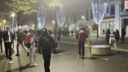 VIDEO / Alta tensione a Nizza: scontri tra tifosi e polizia