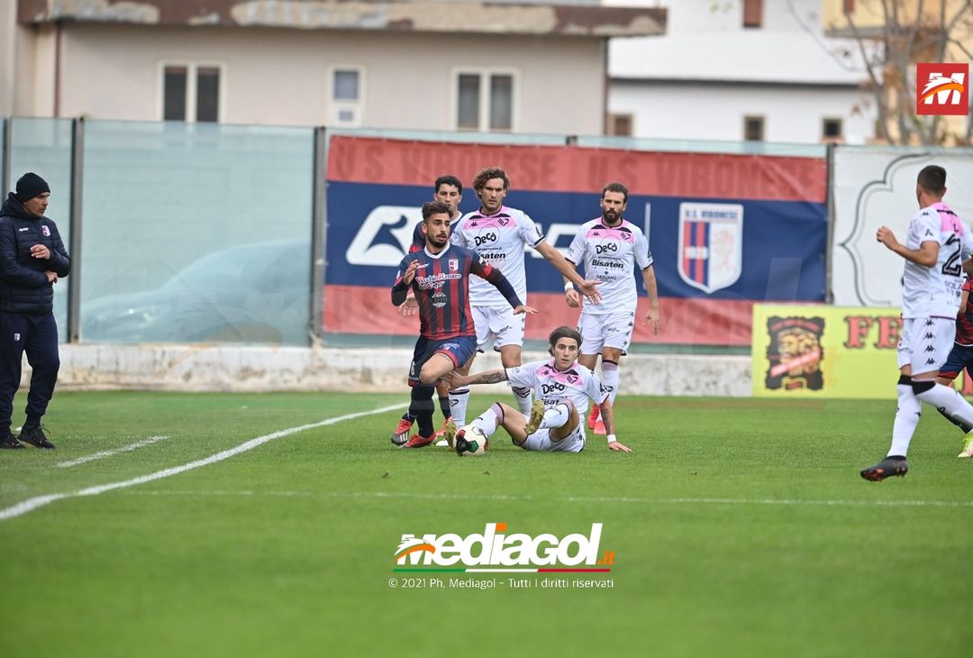 FOTO Vibonese – Palermo 1-3, Serie C Gir. C 2021/22 - immagine 28