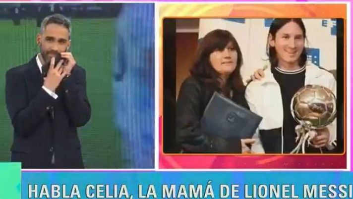 Celia in collegamento (foto twitter-nosotroseltrece) Celia in collegamento (foto twitter-nosotroseltrece)