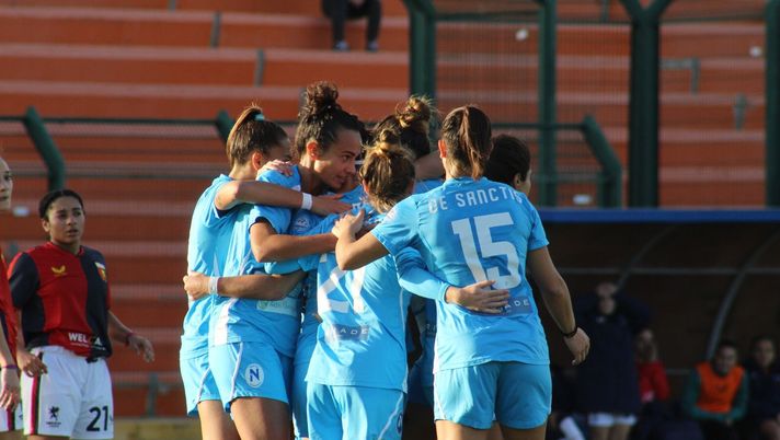 Il Napoli Femminile vince e convince: poker al Genoa e vetta più vicina - immagine 1