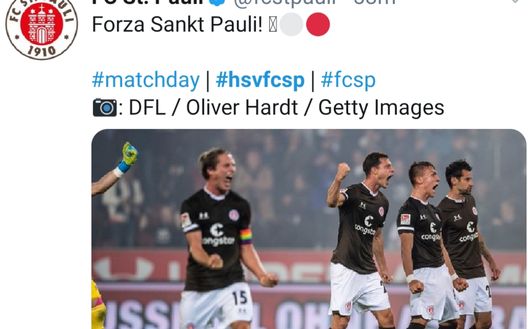 Il St. Pauli, molto dietro all'Amburgo in classifica, si fa forza... Il St. Pauli, molto dietro all'Amburgo in classifica, si fa forza...