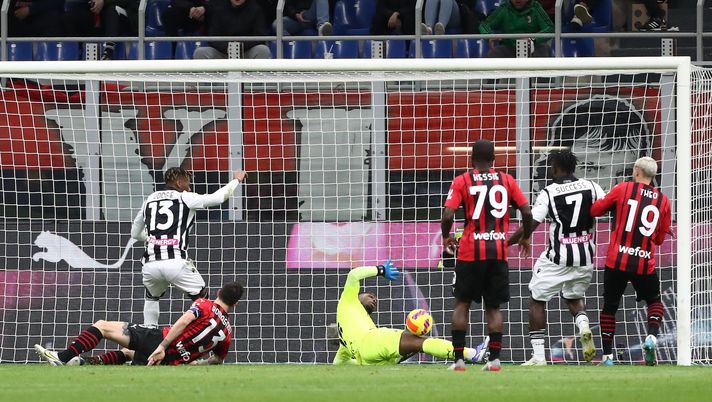 Destiny Udogie Milan-Udinese 1-1 Serie A 2021-2022
