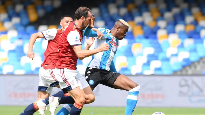 Vìctor Osimhen (Photo by SSC NAPOLI/SSC NAPOLI via Getty Images) 