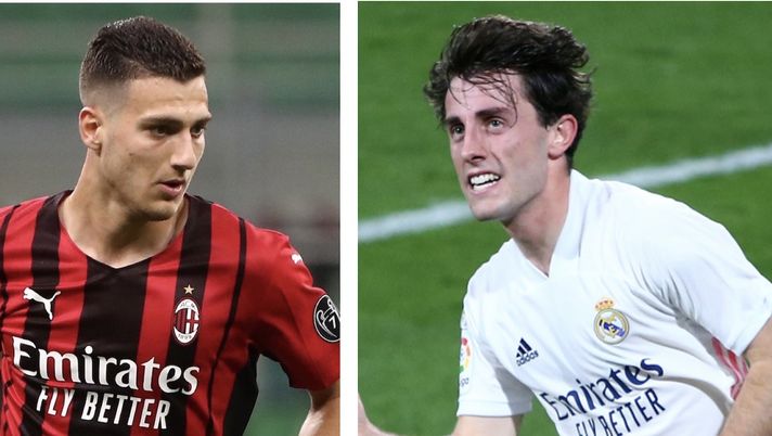 Diogo Dalot (difensore Manchester United) e Álvaro Odriozola (difensore Real Madrid), obiettivi di calciomercato del Milan | AC Milan News (Getty Images) 