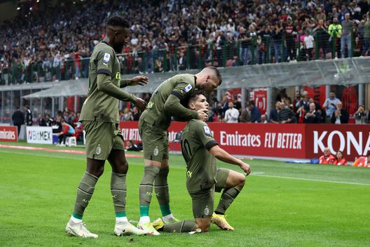 Brahim Díaz AC Milan Milan-Monza Serie A 2022-2023