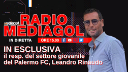 #RADIOMEDIAGOL LIVE ORE 15: OSPITE IL DS DEL SETTORE GIOVANILE ROSA, LEANDRO RINAUDO