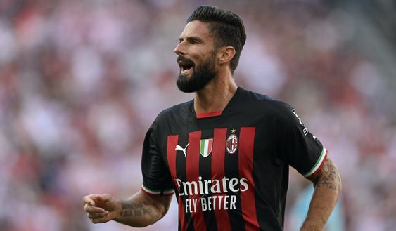 Olivier Giroud (attaccante AC Milan) qui durante l'amichevole Colonia-Milan 1-2 | News (Getty Images) Olivier Giroud AC Milan amichevole Colonia-Milan 1-2