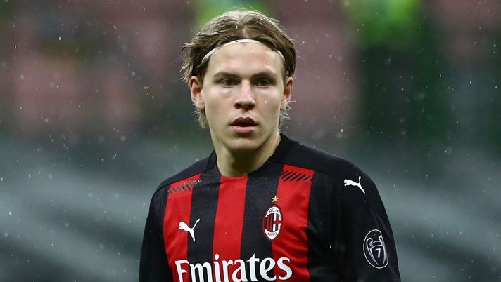 Jens Petter Hauge, attaccante esterno del Milan (credits: GETTY Images) 
