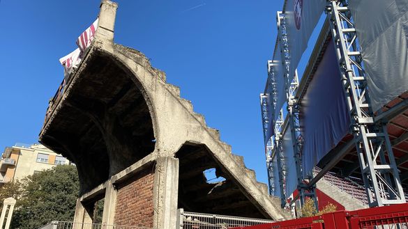 moncone storico Filadelfia 11 ottobre 2021 (foto Toro News) Il nuovo Filadelfia compie un lustro: l’aggiornamento su tre cose da risolvere- immagine 3