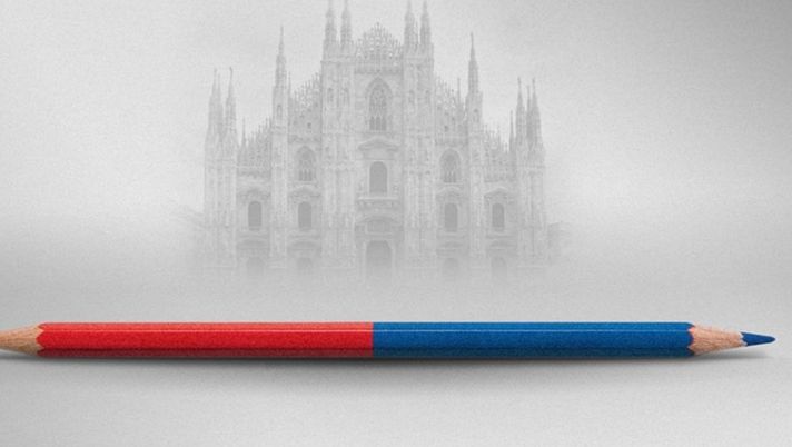 Il derby delle maglie di Milano dà ragione alla matita del Duomo: tanto rosso e tanto azzurro 