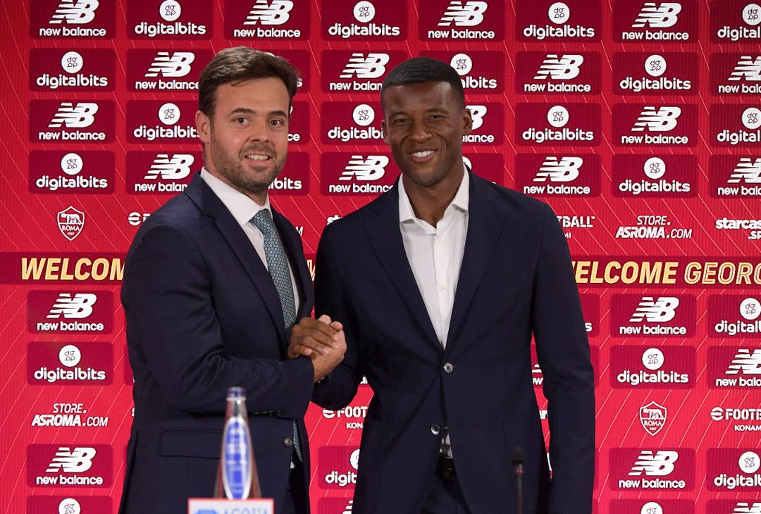 La conferenza stampa di presentazione di Wijnaldum – FOTO GALLERY - immagine 8