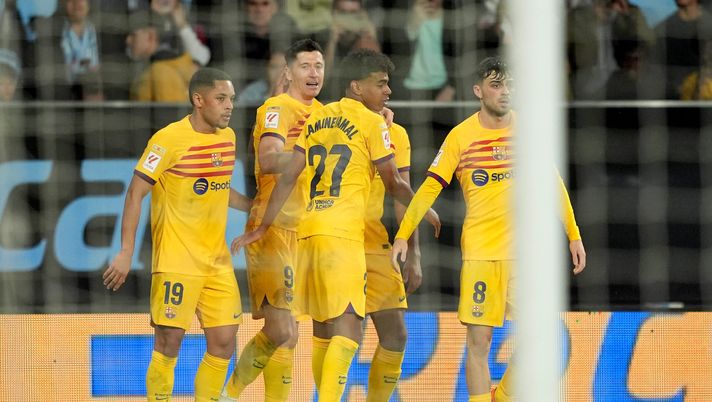 Il Barcellona soffre, ma supera il Celta Vigo al 97′ minuto grazie a Lewandoski - immagine 1