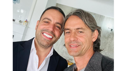 Reggina, Inzaghi col patron Saladini per Lamezia Terme-Catania: “Vince la Calabria!”
