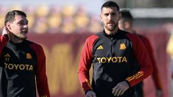 Roma, l’allenamento alla viglia del Milan. Non c’è Dybala – FOTOGALLERY