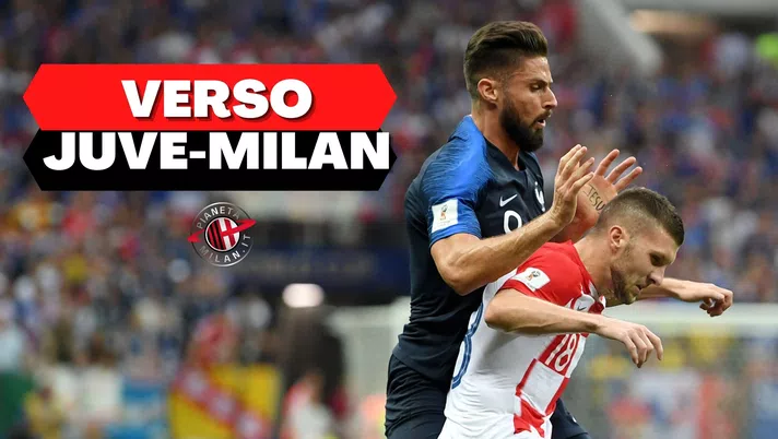 Olivier Giroud e Ante Rebic, attaccanti AC Milan (credits: Getty images)