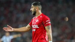 A suon di…Gigot: il francese ritma dal campo i cori post-derby dei tifosi dello Spartak Mosca