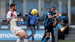 Young, esultanza social dopo il 6-2 al Crotone: “Tre punti. Forza Inter”