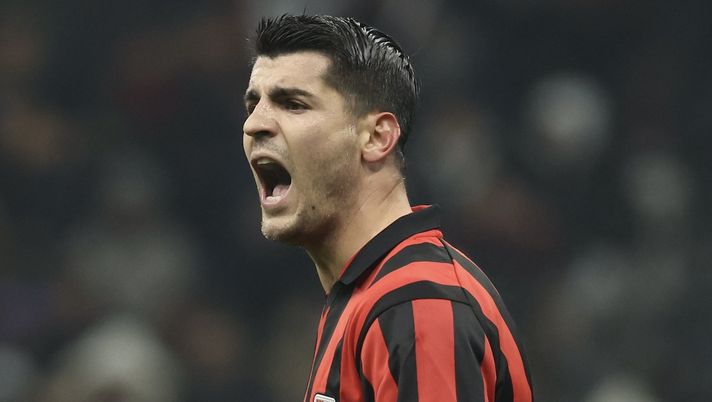 Álvaro Morata AC Milan Milan-Genoa 0-0 Serie A 2024-2025