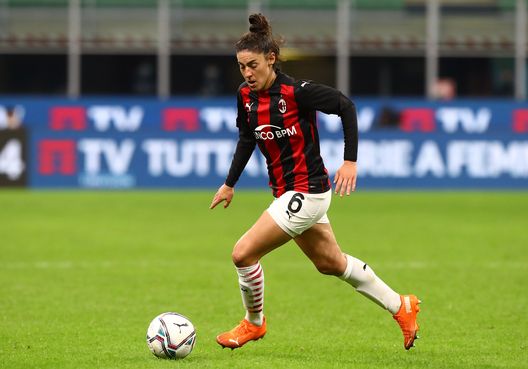 Laura Fusetti, una delle veterane del Milan di Ganz Laura Fusetti, una delle veterane del Milan di Ganz