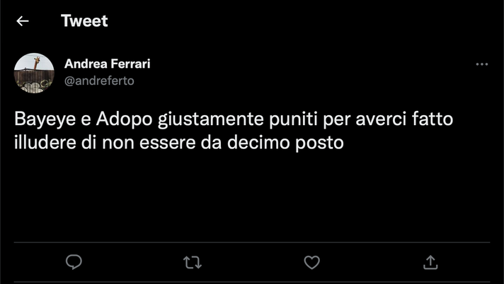 Torino-Spezia 0-1, le reazioni social: “Così neanche lo scudetto del decimo posto” - immagine 1