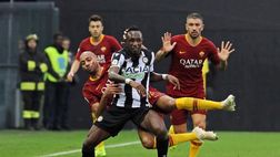 Udinese-Roma 1-0 LE PAGELLE: Schickerofobia. Nzonzi, abbiocco letale